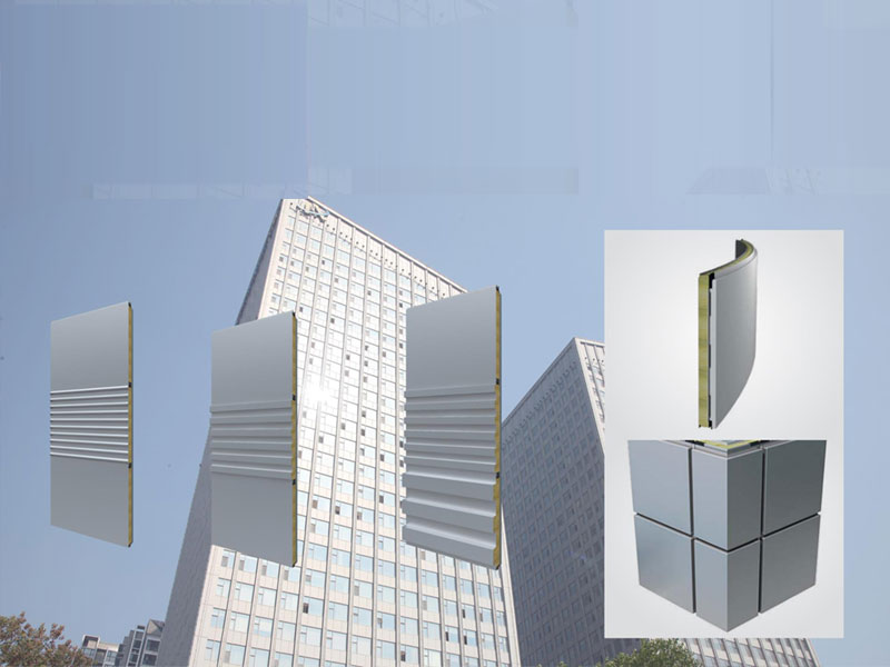 建築幕牆 顏（yán）值擔（dān）當——天豐保溫裝飾一體化幕牆板係統