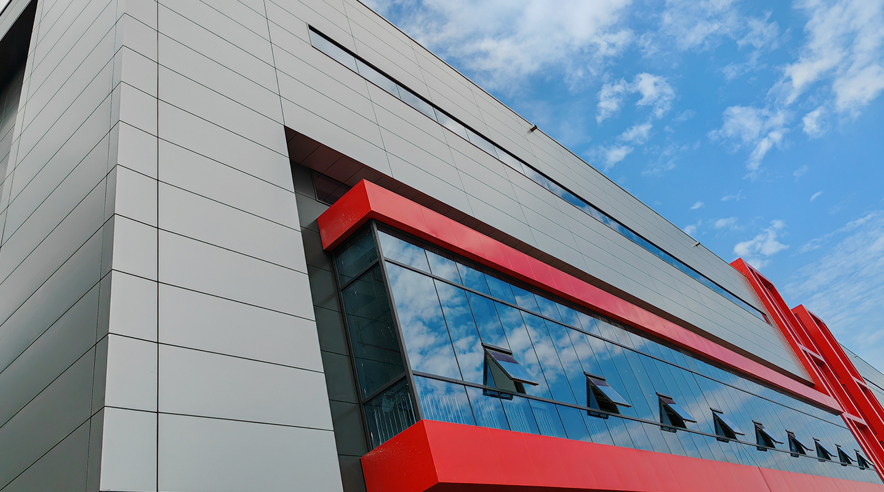 绿丰金属幕墙板 浙江大华项目